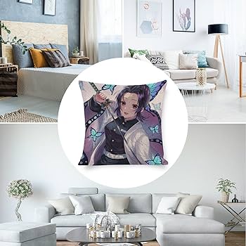 Amazon｜あいのにじょ 鬼滅の刃 胡蝶しのぶ2 (8) 綿麻 抱き枕